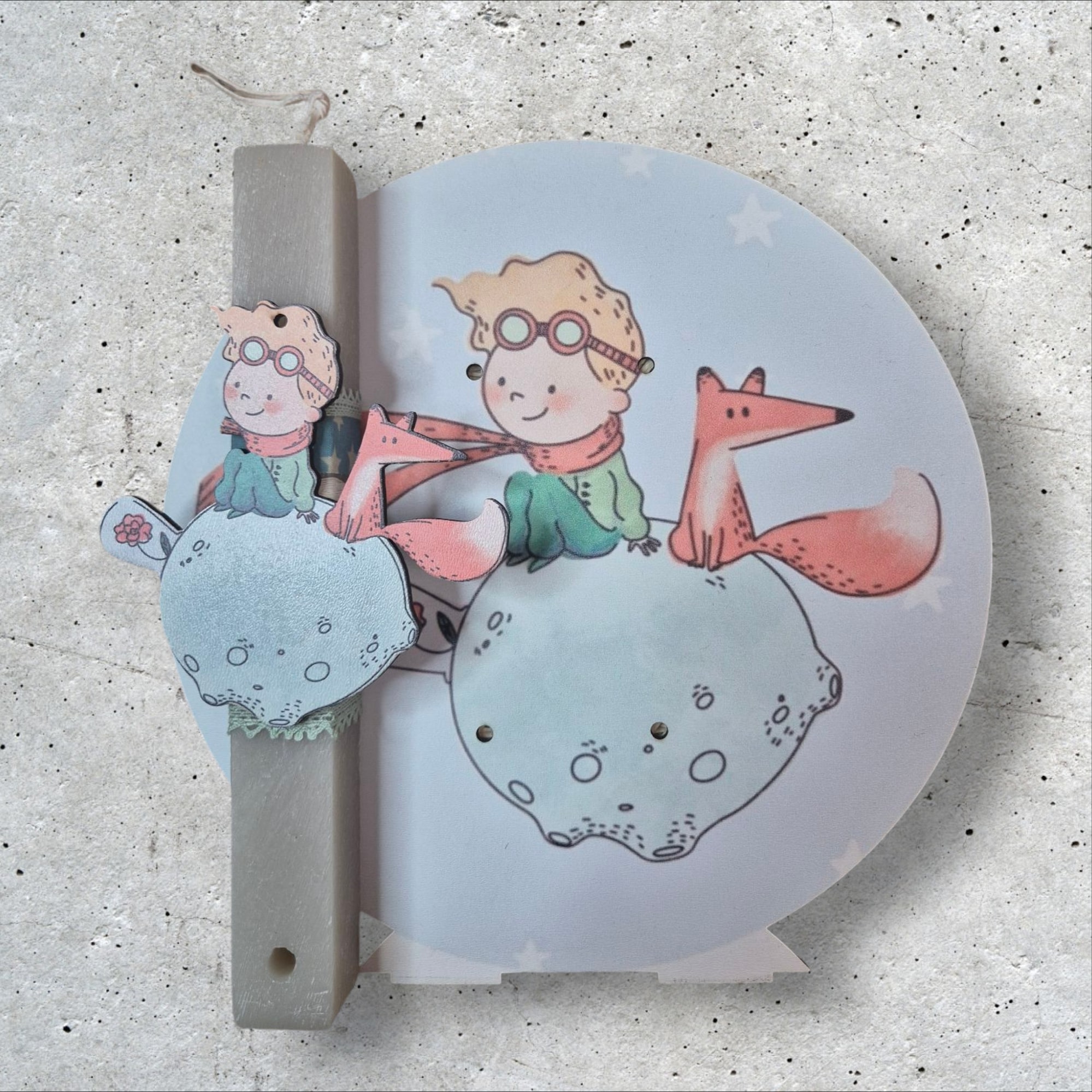 Le Petit Prince-min πασχαλινή-λαμπάδα-μικρός-πρίγκιπας